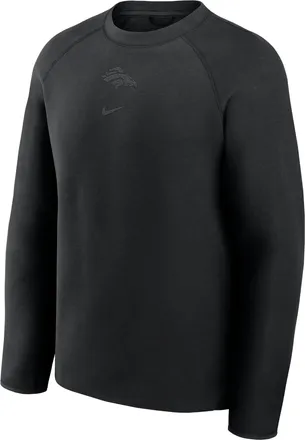 Nike Denver Broncos Tech Fleece Nike Mens NFL Pullover Crew in Black | 05L6912Z8W-KH0