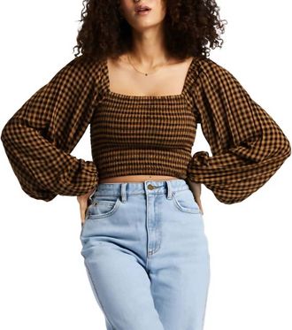 Billabong Paradise Days Top In Cosmic Khaki