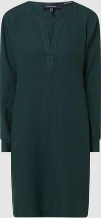 Daniel Hechter Kleid aus Leinen in Bottle, Gr&ouml;&szlig;e 34