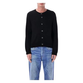 Our Legacy Cardigans, male, Black, Size: XL True Cardigan