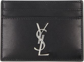 Saint Laurent Wallets & Cardholders, male, Black, Size: ONE SIZE Cassandre Cardholder