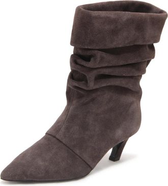 Ash Virgee Suede Velours Boot - Dames - Cowboylaarzen - Grijs - 37 EU - Leer - Schoenen