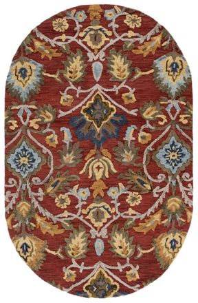 Safavieh Alfombra lana rosso/multicoloree 152 x 244 cm