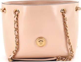Versace Medusa Icon Chain Tote Leather Mini