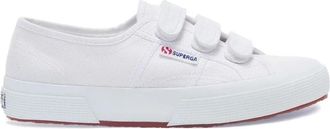 Superga Katoenen Band Schoenen - Dames - Sneakers - Wit - 38 EU - Katoen - Schoenen