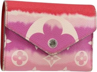 Louis Vuitton Pre-owned Wallets, female, Multicolor, Size: ONE SIZE Pre-owned Canvas Wallet