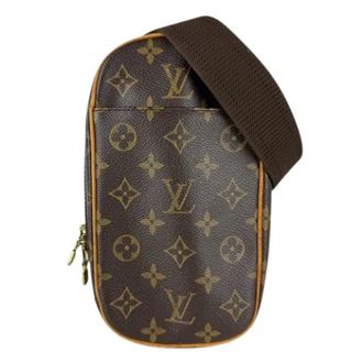 Louis Vuitton Pre-owned Pochette Sling Bag - unisex - Louis Vuitton Vintage - Vintage Cross Body Bags - Brown - ONE SIZE - Pre-owned
