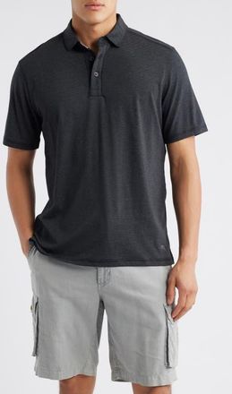 Tommy Bahama Harbor Isles Polo in Black at Nordstrom, Size Xxx-Large