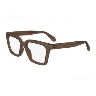 Ferragamo SF2985 207 Transparent Dark Brown 52mm