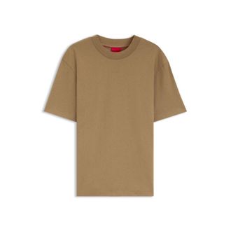 HUGO BOSS Relaxed-fit cotton-jersey T-shirt with logo print