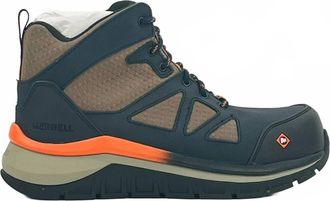 Merrell Mens Fullbench Speed Mid Cf Shoes In Brown