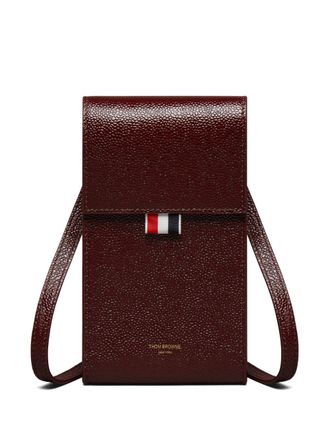 ショルダーバッグ THOM BROWNE Men Shoulder bag Pink UAG076AE0350 680 Thom Browne Outlet: Sweater bag in wool - Pink | Thom Browne