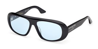 GCDS GD0067 01V Mens Sunglasses Black Size 56