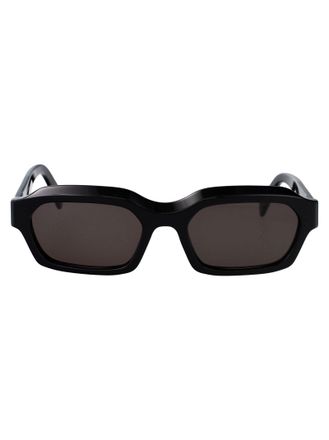 Retro Superfuture Rectangular Sunglasses 03 P Blk