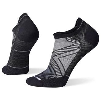 Smartwool Run Zero Cushion Low Ankle Laufsocken - Unisex | schwarz/grau