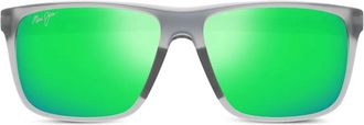 Maui Jim Occhiali da sole Lehopulu rettangolari - Grigio