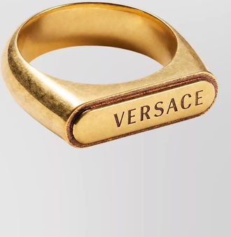 Versace metal ring