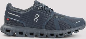 On Navy Stone Cloud 6 Sneakers-Donna