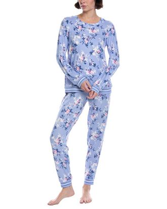 Ellen Tracy 2Pc Jogger Pajama Set
