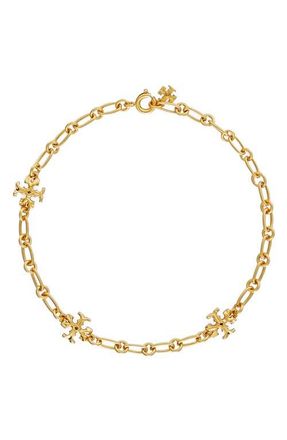 Tory Burch Roxanne Chain Bracelet in Rolled Brass at Nordstrom