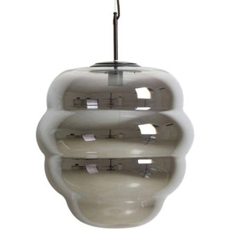 Light & Living Light&living - l&aacute;mpara colgante - Misty - negro - vidrio vidrio