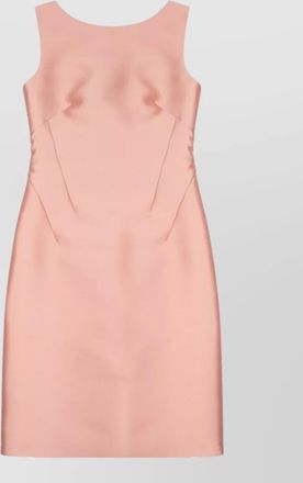 Alberta Ferretti satin midi dress