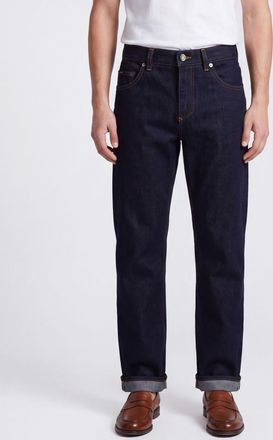 Dolce & Gabbana Regular Fit Straight-Leg Jeans in Black Cotton Denim