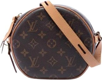 Louis Vuitton Pre-owned Boite Chapeau Souple PM - Dames - Pre-owned - Bruin - Maat: ONE Size Leer