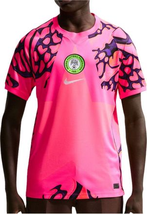 Nike Nigeria 2026 Stadium Goalkeeper Replica Jersey Hyper Pink Black White IB5313-645