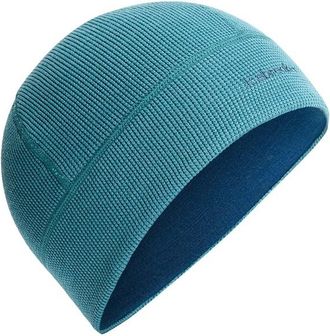 Icebreaker Merino 260 Waffle Knit Wander Reversible Beanie Mütze - Unisex | türkis/blau