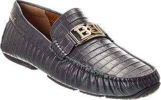 Bally Palan Croc-Embossed Leather Loafer