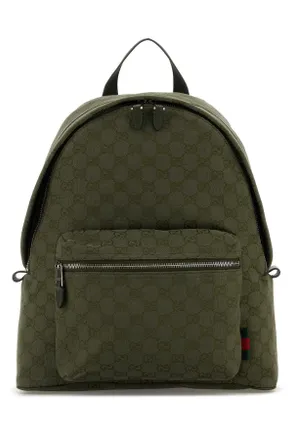 Gucci Gg Fabric Backpack