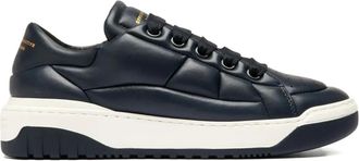 Officine Creative Leren sneakers - Blauw