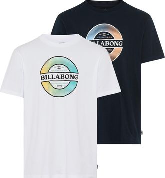 Billabong T-Shirt BILLABONG SHORT SLEEVETEEPACKYM (AST), Herren, Gr. XXL, wei&szlig;, navy, Obermaterial: 100% Baumwolle, Shirts T-Shirt, sportlicher Stil, Kurzarm, i