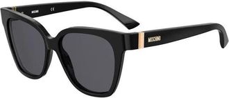 Moschino Grey Butterfly Ladies Sunglasses MOS066/S 0807/IR 55