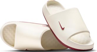 Nike Mens Calm (USC) College Slides in White | IM3262-100