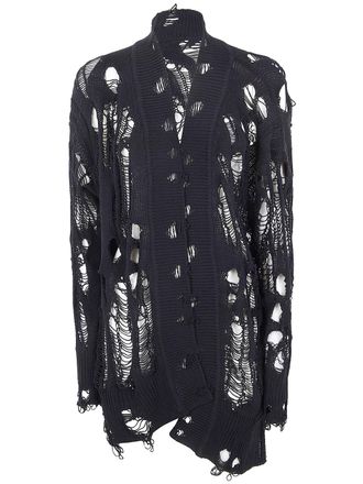 Yohji Yamamoto Thread Knit Long Cardigan