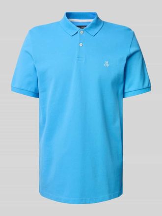 Marc O'Polo Regular Fit Poloshirt aus reiner Baumwolle in Tuerkis, Gr&ouml;&szlig;e M
