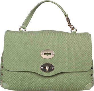 Zanellato Postina Amoretto S Handbag in Green Leather