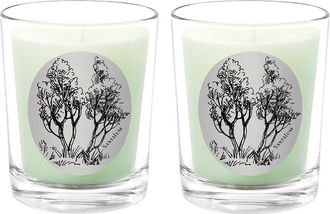 Qualitas Santalum Two Scented Beeswax Candle Set