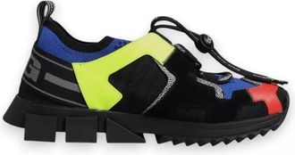 Dolce & Gabbana Mesh Sorrento Trekking Sneakers - Dames - Sneakers - Veelkleurig - 40 EU - Schoenen