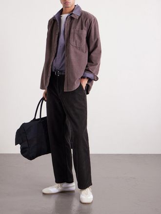 Corridor Straight-Leg Cotton-Corduroy Trousers