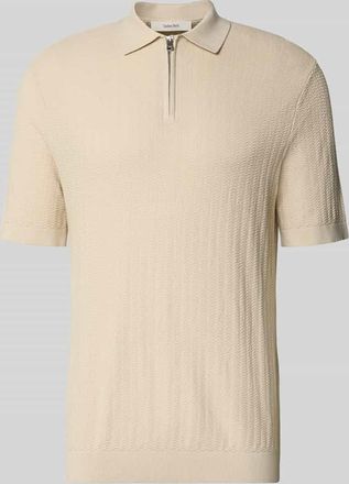 Selected Regular Fit Poloshirt aus reiner Bio-Baumwolle Modell CRAN in Sand, Gr&ouml;&szlig;e XXL