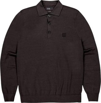 Butcher of Blue Clifden Co Polo - Heren - Tops - Zwart - Maat: XL Katoen