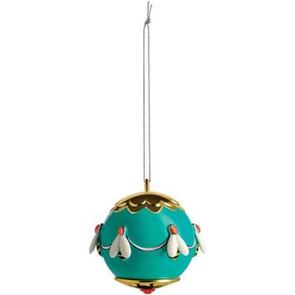 Alessi Ape DellOro Decorazione, Porcellana, Multicolore, 6x6x7.20 cm