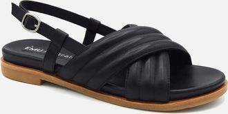 Emu Womens BORRADAILE W13017 LADIES SANDAL - Black - Size: 6