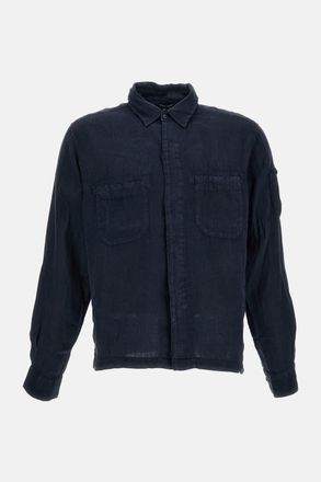 C.P. Company Camicia Maniche Lunghe In Lino