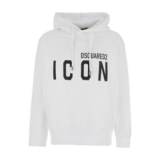 Dsquared2 Hombre, Sudaderas, Blanco, Talla: XL