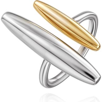 Vince Camuto Pebble Open Band Ring in Two-Tone at Nordstrom Rack, Size 7