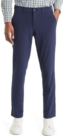 Mizzen+Main Helmsman Flat Front Chinos in Blue at Nordstrom, Size 32 X 32